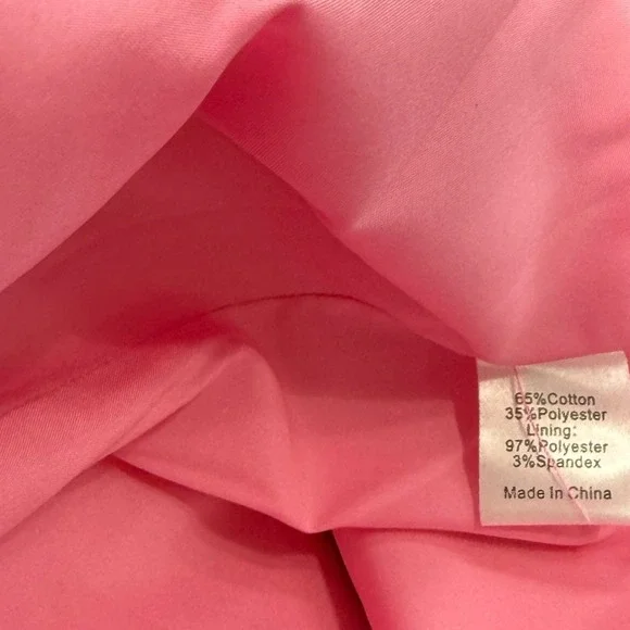 Tuckernuck Atlantic Pacific Pink Square Neck Elle Belted Midi Dress Size M - Picture 10 of 11